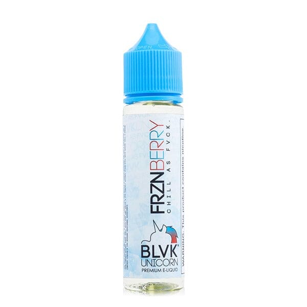 Strawberry Menthol (FRZNBerry) by BLVK Unicorn E-Juice 60ml - Black Coral